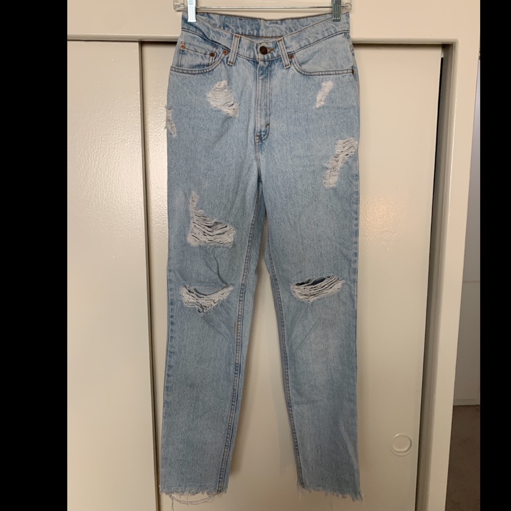 Levi’s Vintage High Waisted Taper Jeans